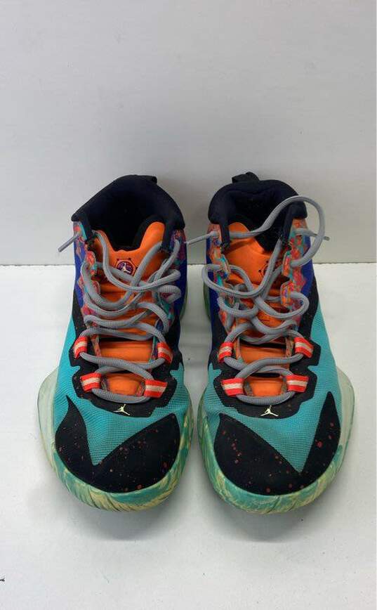 Jordan Zion 1 Planet Z Multicolor Athletic Sneakers Men's Size 10 image number 6