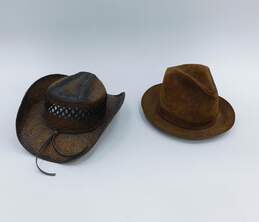 (2) Mens Size Medium Vntg Hats