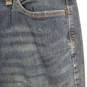 Mens Regular Fit Medium Wash 5 Pocket Design Denim Straight Leg Jeans Size 32X34 image number 3