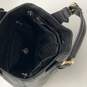 DKNY Womens Black Leather Buckle Inner Zipper Pocket Top Handle Bag Purse image number 5