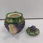 Takahashi Hand Painted  Grapes Teapot image number 2