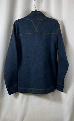 NWT 1948 Weatherproof Vintage Mens Blue Long Sleeve Henley Sweater Size Medium alternative image