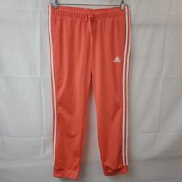 Adidas Pink Track Pants Slim Fit Full-Length Women's Large NWT