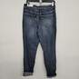High Rise Skinny Distressed Crop Leg Denim Jeans image number 2