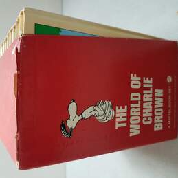 Vintage Mattel World of Charlie Brown Book Set