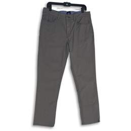 NWT Gap Mens Gray 5-Pocket Design Flat Front Ankle Pants Size 32x30