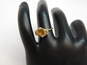 14K Yellow Gold Diamond Accent Ring for Repair 2.3g image number 2
