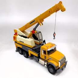 BRUDER 2818 Liebherr Mack Yellow Crane Truck 2007