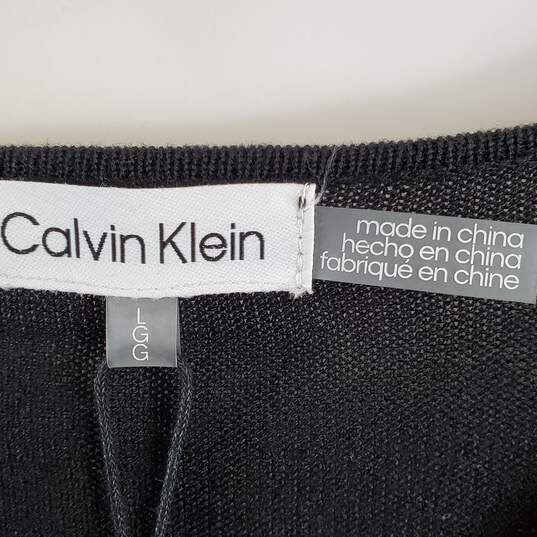 Calvin Klein Women Black Sweater L NWT image number 2