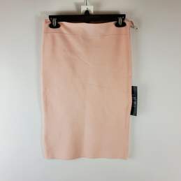 BCBGMAXAZRIA Women Pink Bandage Skirt M NWT