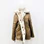 VTG Tudor Court by Haband Women's Faux Fur Snow Leopard Animal Print Coat Size L image number 3