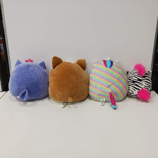 4PC Kelly Toy Squishmallows Assorted Stuffed Plush Bundle image number 2