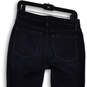 Womens Blue Dark Wash Pockets Stretch Denim Curvy Skinny Jeans Size 2/26 image number 4