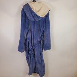 L.L. Bean Women Blue Fur Bath Robe 2X NWT alternative image