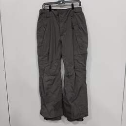 Columbia Omni-Heat Men's Gray Snow Pants Size M
