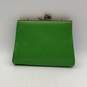 Naturalizer Womens Green Link Chain Strap Inner Pocket Clutch Handbag image number 2
