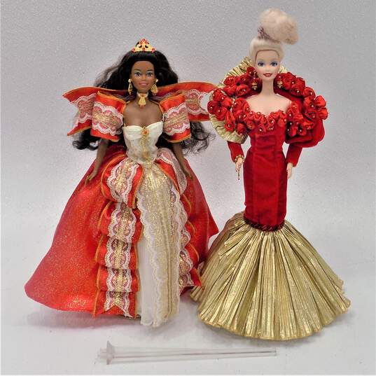 Mattel Barbie Golden Anniversary Doll w/ Happy Holidays Special Edition Doll image number 1