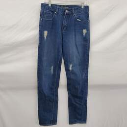 Dolce & Gabbana Women's Blue Denim Distressed Jeans Size 31 AUTHENTICATED
