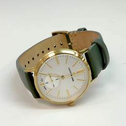 Designer Lucky Brand LW00158 Gold-Tone Leather Strap Quartz Analog Wristwatch alternative image