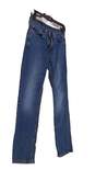 Mens Blue 5 Pocket Design Easy Wash Pullon Casual Jeans Size 28x30 image number 3