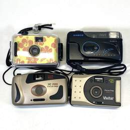 Lot of 6 Assorted Point & Shoot Cameras alternative image