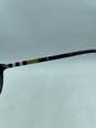 Burberry Black Check Oval Eyeglasses image number 6