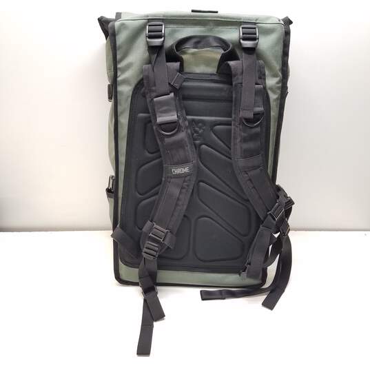 Chrome Industries Barrage Freight 15 Inch Roll Backpack Army Green image number 3