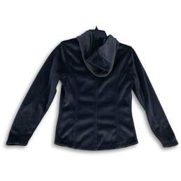 Columbia Womens Gray Velvet Drawstring Long Sleeve Full-Zip Hoodie Size S alternative image