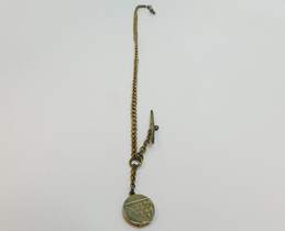 Antique Gold Filled Watch Fob Chain 23.4g alternative image