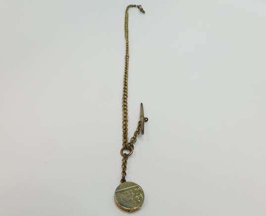 Antique Gold Filled Watch Fob Chain 23.4g image number 2