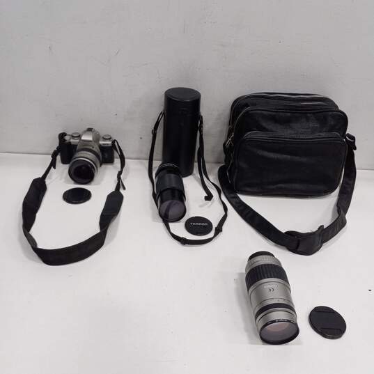 ZX-5N Camera with Travel Bag & Lenses image number 1