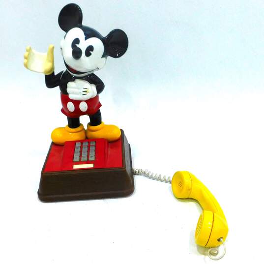 VNG The Mickey Mouse Phone Landline Rotary Dial Telephone Disney UNTESTED image number 9