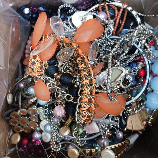 8.7lbs Bulk Lot of Mixed Fashion Costume Jewelry image number 1