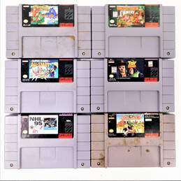 Super Nintendo SNES Video Game Lot of 10 Loose Monopoly alternative image
