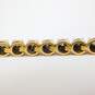 14K Yellow Gold 0.90 CTTW Round Diamond Tennis Bracelet 13.3g image number 5