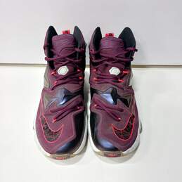 Men's Nike Lebron James 13 Mulberry Shoes Size 12