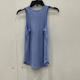 NWT Banana Republic Womens Blue Round Neck Sleeveless Activewear Tank Top Sz XS alternative image