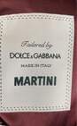 Dolce & Gabbana Men Burgundy Sport Coat Sz 54 image number 3