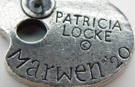 Patricia Locke Marwen Chicago 20th Anniversary Artist Palette Pin 46.1g image number 5