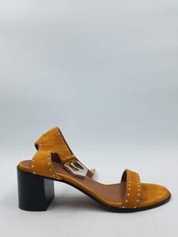 Givenchy Cognac Studded Sandals W 6.5 COA