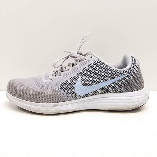 Nike Revolution 3 Grey, White Sneakers 819303-014 Size 10 image number 2