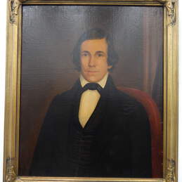 Original Oil Painting Portrait of George Hough alternative image
