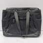 Clark & Mayfield Leather Black Travel Laptop Large Shoulder Tote Bag image number 1