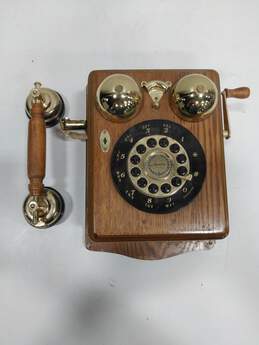 Vintage Austin Spirit of St. Louis Wooden Retro Style Wall Telephone