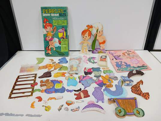 Pebbles And Bamm-Bamm Cut Out Dolls image number 1