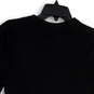 Womens Black Printed Round Neck Short Sleeve Pullover T-Shirt Size Small image number 4