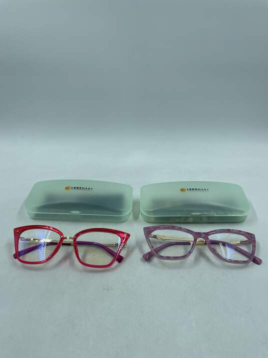 Multi Pink Cat Eye Eyeglass Bundle image number 1