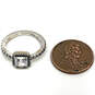 Designer Pandora S925 ALE Sterling Silver Cubic Zirconia Band Ring image number 2