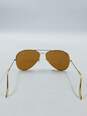 Ray-Ban Gold Large Aviator Sunglasses image number 3