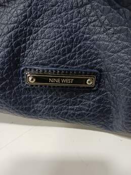 Nine West Blue Leather Hobo Bag alternative image